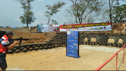 Kejurnas Tembak Reaksi IPSC Level II di Brimob Cirebon, Diikuti 200 Peserta dari Berbagai Daerah