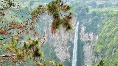 Air Terjun Sipiso-Piso, Salah Satu dari 10 Air Terjun Tertinggi di Indonesia Mampu Pikat Banyak Pengunjung