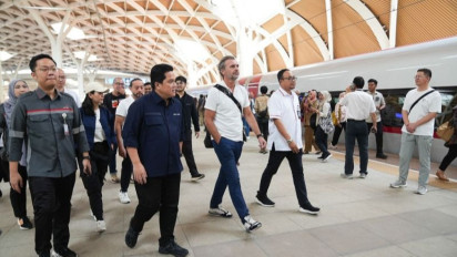 Ketua Umum PSSI Erick Thohir Siapkan Tiket Bundling Piala Dunia U-17 dengan Kereta Cepat Whoosh