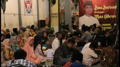 Warga Sidoarjo Deklarasi Dukungan untuk Gibran Rakabuming Raka Maju Sebagai Cawapres 2024 