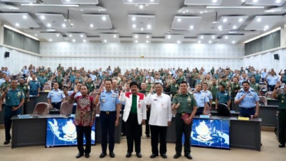 Kepala BPIP hingga Deputi Beri Pembekalan Ratusan Perwira TNI dan Polri