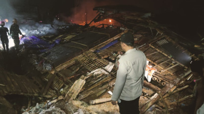 Diduga Korsleting Listrik, Kandang Ayam Potong di Dau, Malang Hangus Terbakar, 7.500 Ekor Ayam Terpanggang