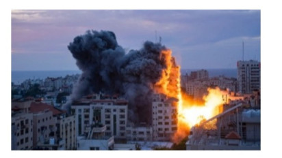 Serangan Udara Terus Bombardir Gaza, 1500 Jasad Pejuang Hamas Dievakuasi, Tak Tertampung di Kamar Jenazah RS Indonesia