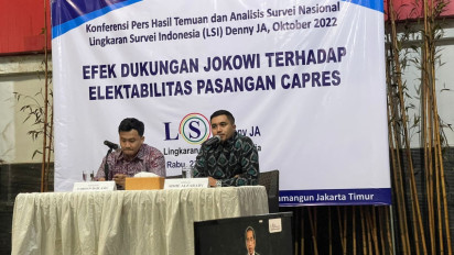 Hasil Survei LSI Berbuah Somasi Hukum, Ini yang Dikatakan Denny JA