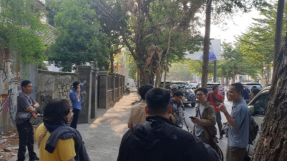 Informasi Jemput Paksa Syahrul Yasin Limpo oleh KPK Ramai Beredar, Wartawan Berkumpul Depan Kediaman Ibu Mantan Mentan