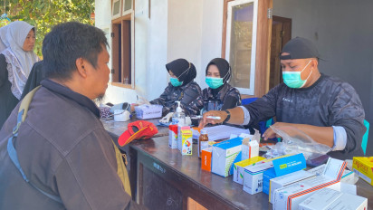 Layanan Kesehatan Gratis di Ekspedisi Rupiah Berdaulat Jawa Timur 2023, Dokter : Didominasi Hipertensi