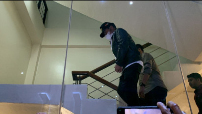 Dijemput Paksa, Syahrul Yasin Limpo Tiba di KPK