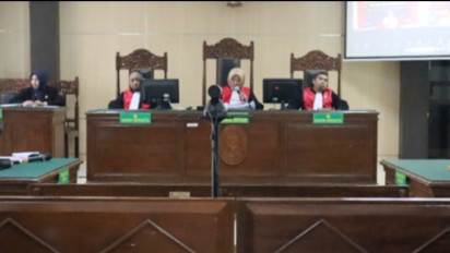 Oknum Polisi Pelaku Penembakan Warga Girisubo Gunungkidul Divonis 3 Tahun 4 Bulan Penjara