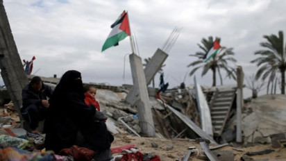 Mengerikan! Israel Makin Brutal dan Membabi Buta, Dentuman-dentuman Bom Terus Hujani Palestina