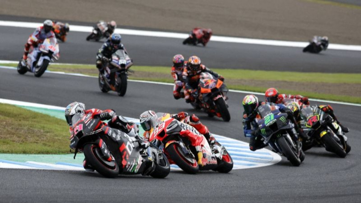 Duo Aprilia Tercepat di Sesi Latihan MotoGP Mandalika 
            - galeri foto