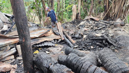 Kandang di Banyuwangi Terbakar, Anak Sapi Mati Terpanggang