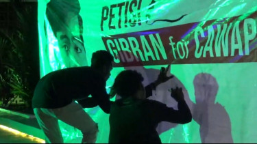 Ratusan Relawan Kawan Gibran Makassar Deklarasikan Dukungan Sebagai Cawapres