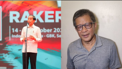Rocky Gerung Komentari Projo Deklarasi Dukung Prabowo Subianto: Deklarasi Perang Terbuka Jokowi dan Megawati