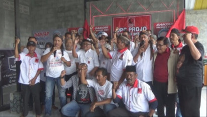 Beredar Video Tampilkan Ganjar Pranowo Bertanya ke Relawan Projo 'Asli': Jika Presiden Perintah ke 08 Gimana?