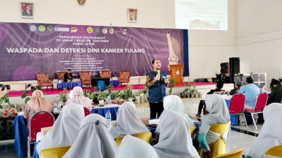 Deteksi Dini Penyakit Berbahaya, Ribuan Santri Baitul Arqom Jember Ikuti Edukasi Kanker Tulang