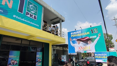 Target Menang, Cak Imin Resmikan Posko Perubahan Bhinneka Tunggal Ika Lintas Agama dan Golongan di Magetan