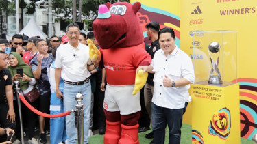 Trofi Piala Dunia U-17 Hadir di Empat Kota, Jakarta Jadi Pembuka Ajang Trophy Experience