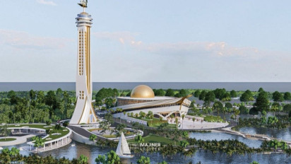 Bikin Bangga! Ada Sosok Arsitek Putra Bawean Gresik di Balik Keindahan Masjid Hajjah Andi Nurhadi Makassar