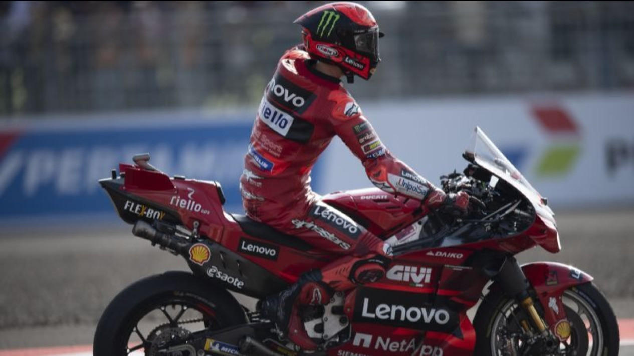 Kemenangan di MotoGP Pertamina Grand Prix of Indonesia 2023 Jadi Titik Balik Bagnaia
            - galeri foto