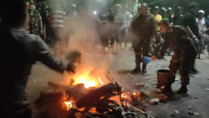 Bentrok antar Massa di Magelang, Bupati Janji Fasilitasi Sejumlah Kendaraan yang Dibakar