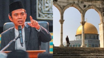 Jadi Salah Satu Negeri yang Diberkahi, Ini Nabi-nabi yang Pernah di Palestina, Ustaz Abdul Somad: Bukan Hubungan Negara Tapi Keyakinan!