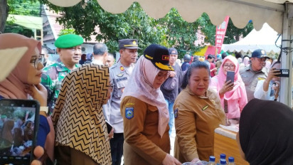Dinas Ketahanan Pangan Sumbawa Gelar Bazar Pangan Murah Peringati Hari Pangan Sedunia