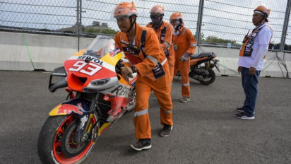 Marc Marquez Buka-bukaan Soal Kegagalan di MotoGP Pertamina Grand Prix of Indonesia 2023