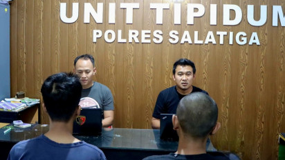 Resahkan Warga, Dua Pencuri Sepeda Motor Ditangkap Polres Salatiga