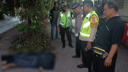 Seorang Pria Tewas di depan Indekos Denpasar Selatan, Saksi : Korban Teriak Sebut Nama Tuhan