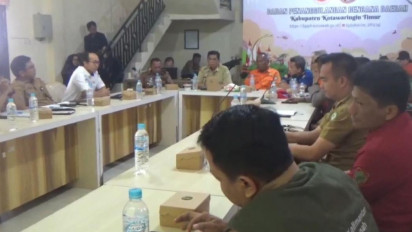 Status Tanggap Darurat Karhutla Di Kotim Diperpanjang