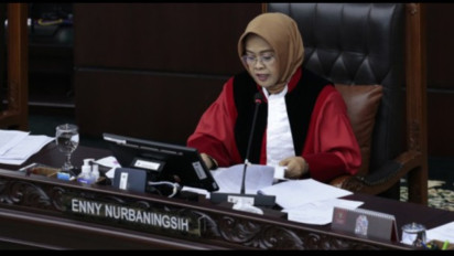 Hakim MK Enny Nurbaningsih Ingin Orang yang Pernah atau Sedang Menjabat Gubernur yang Bisa Jadi Capres dan Cawapres, Ini Profilnya 