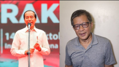 Soal Batas Usia Cawapres, Rocky Gerung Bilang Bahayanya Mahkamah Konstitusi Hanya Dijadikan Instrumen Kekuasaan Jokowi