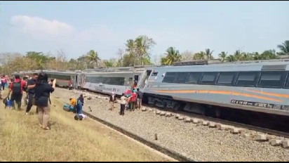 KA Argo Semeru Anjlok, Sejumlah Perjalanan Kereta Terganggu