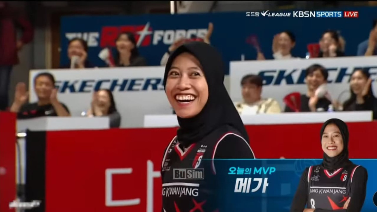 Debut Megawati Hangestri Bersama Red Spark Jung Kwan Jang, Bikin Rungkad Liga Korea
            - galeri foto