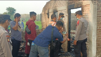 Rumah di Ponorogo Terbakar, Anak Tewas Terkunci di Dalam