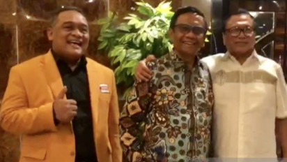 Mahfud MD Dikabarkan Bertemu Ma’ruf Amin di Kediaman Wapres Pagi Ini, Jubir Wapres: Saya Belum Dikasih Tahu!