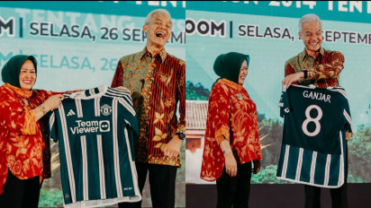 Bukti Ganjar Pranowo Loyal, Tetap Idolakan Manchester United Meski Harus Dibully