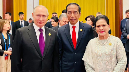 Presiden Jokowi Bertemu Putin di China, Netizen Kaitkan Isu Palestina - Israel