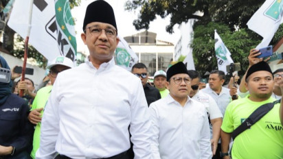 Ini Alasan Anies-Imin Kompak Pakai Kemeja Putih saat Daftar Capres-Cawapres ke KPU