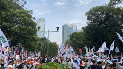 Yaa Lal Wathan dan Selawat Menggema Jelang Pendaftaran Anies-Muhaimin