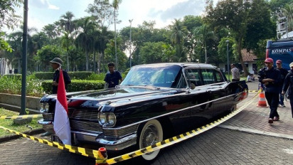 Cadillac Fleetwood 1964, Mobil Klasik Yang Dipakai Ganjar-Mahfud Daftar ke KPU