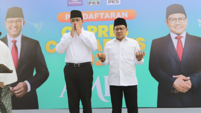 Ketika Suara Anies Baswedan Bergetar, Kisahkan Perjalanan Panjang Pasangan AMIN: Kita Memberikan Contoh Konsistensi!