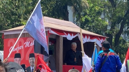 Enggak Jadi Naik Mobil Soekarno, Ganjar Pranowo dan Mahfud MD Jadinya Naik Ini ke KPU