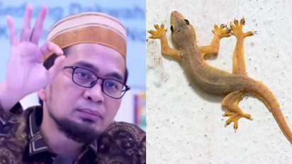 Padahal Sudah Tahu Bahaya, Jika Banyak Cicak di Rumah Langsung Dibunuh atau Dibiarkan Saja? Ustaz Adi Hidayat Bilang Sebaiknya di...