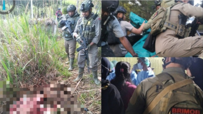 KKB Kembali Berulah, Bunuh 1 Orang Pekerja Pembangunan Puskesmas, Lukai 2 Pekerja