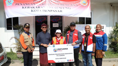 Tanggap Darurat, Pertamina Peduli Dukung Percepatan Penanganan Kebakaran TPA Suwung