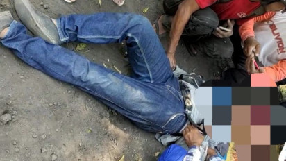 Diduga Kurang Kosentrasi, Pemotor Asal Lumajang Tabrak Dump Truk dari Belakang hingga Kritis