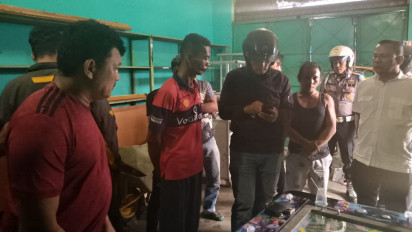 Gerebek Kampung Narkoba, Polisi Amankan Tujuh Pria dan Seorang Wanita