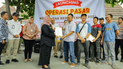 Operasi Pasar Turunkan Harga Sejumlah Komoditas