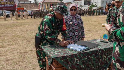 Apresiasi Danrem 072 Pamungkas Kepada Satgas TMMD 118 Kodim Purworejo